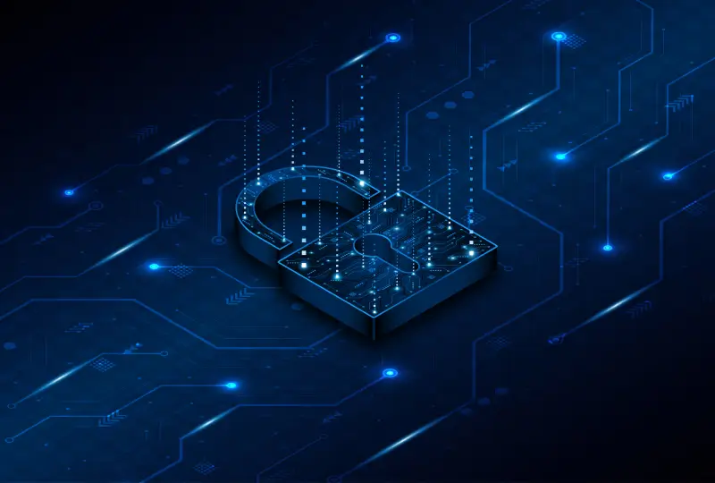 Digital padlock representing cyber security vulnerability and the need for board-level incident response governance